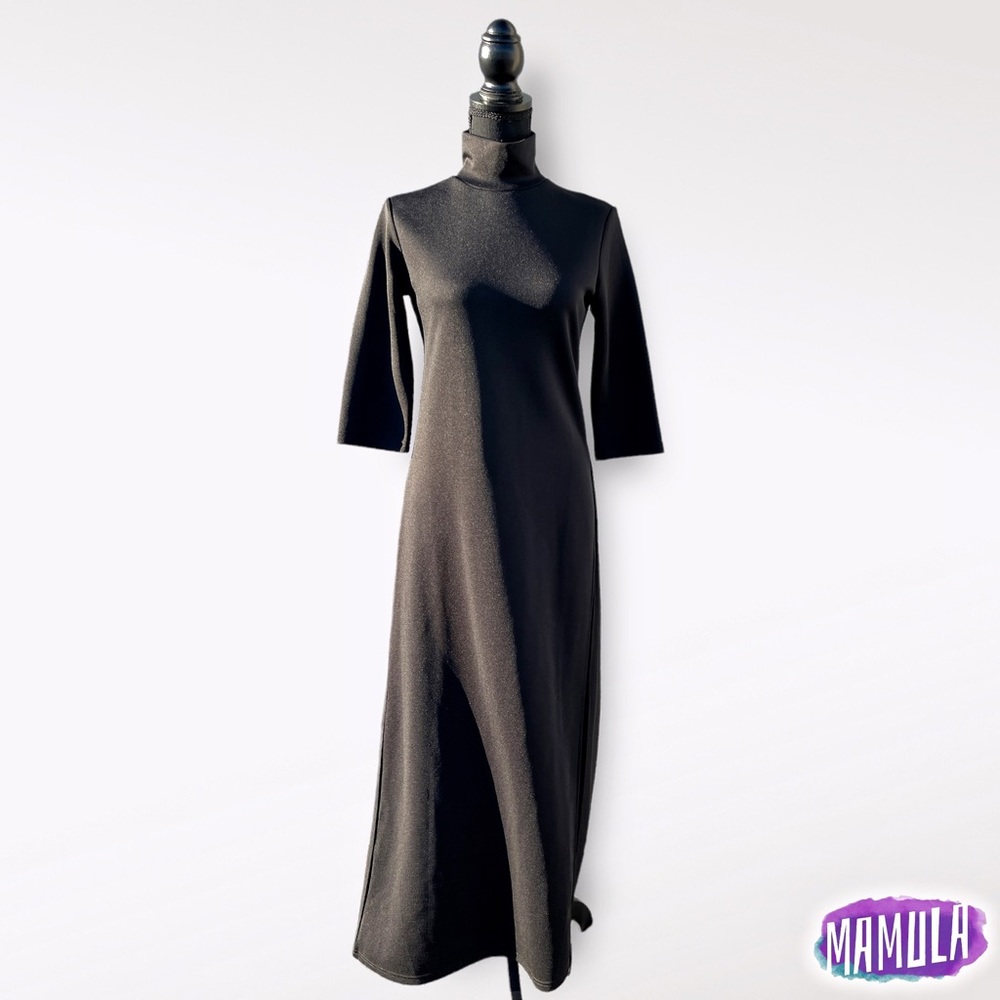 Women’s High Neck Maxi Dress  | Size M